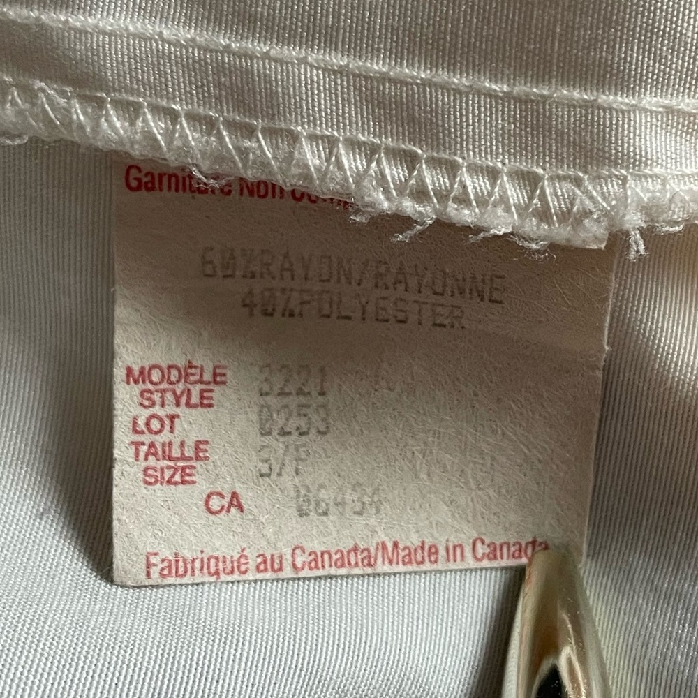Le Chateau vintage 90s blouse - Picture 7 of 8